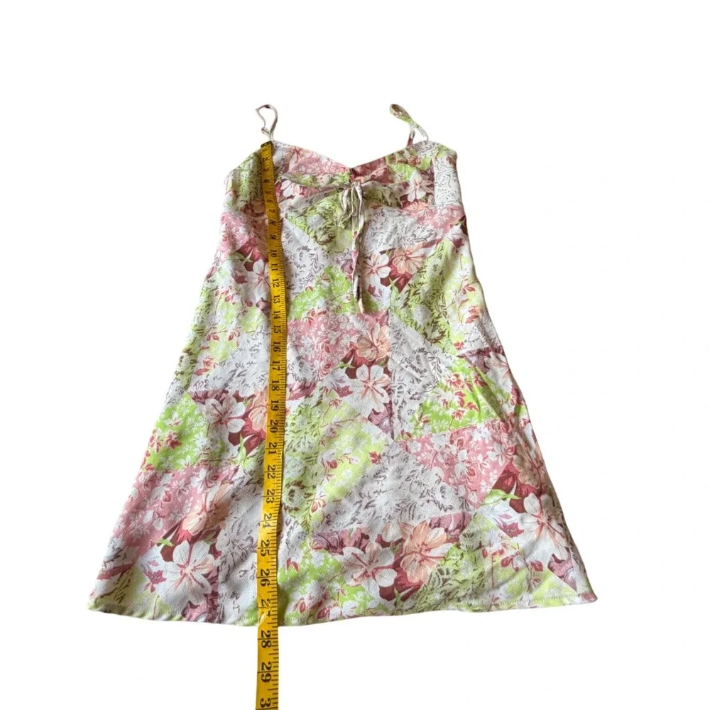 Forever 21‎ Floral Patchwork Mini Dress Pink DO NOT BUY